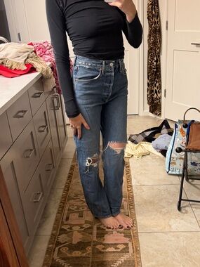 Citizens of Humanity Distressed EVA style Boyfriend Jeans